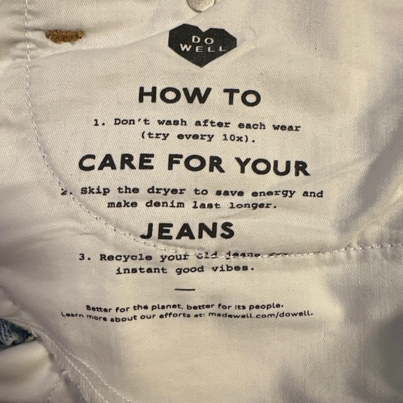 Madewell Jeans Womens 28 The Perfect Vintage Medium Wash Denim Distressed - Picture 10 of 12